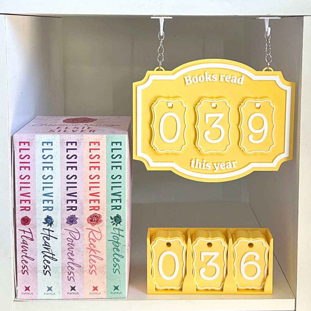 Sunshine Yellow Books Read This Year Counter