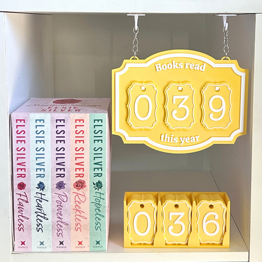 Sunshine Yellow Books Read This Year Counter
